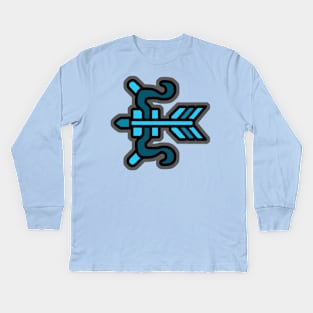 Bow Chest Print | Monster Hunter Kids Long Sleeve T-Shirt